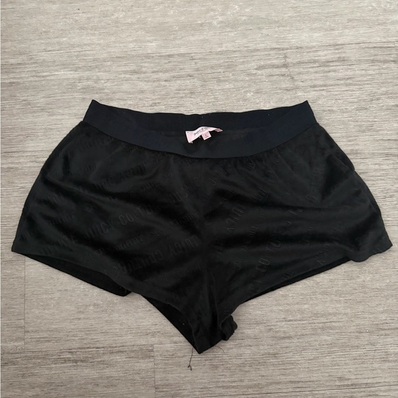 Juicy Couture Other - Juicy Couture Black Sleep Shorts